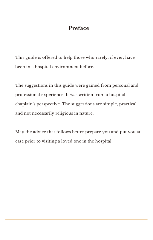 How to Visit a Loved One in the Hospital